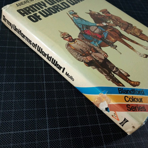 Army Uniforms of World War I Andrew Mollo Pierre Turner book used