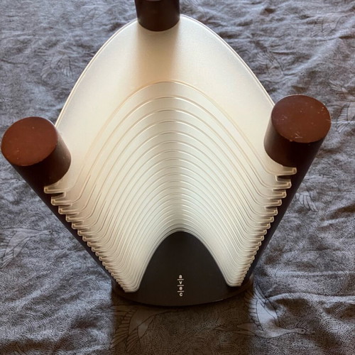 CD case used, made of wood and plastic