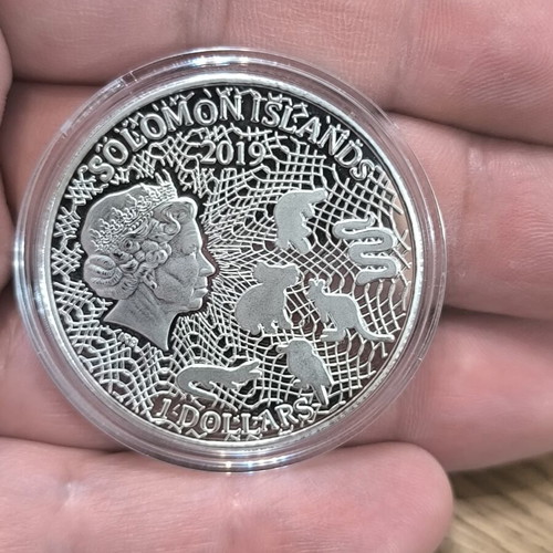 Koala Australia souvenir coin replica 40mm, new