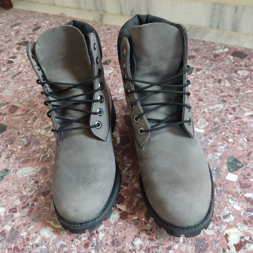 Timberland Lace up classic grey boots