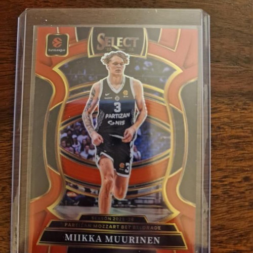 Panini Euroleague Select Partizan Mikka Muurinen card new