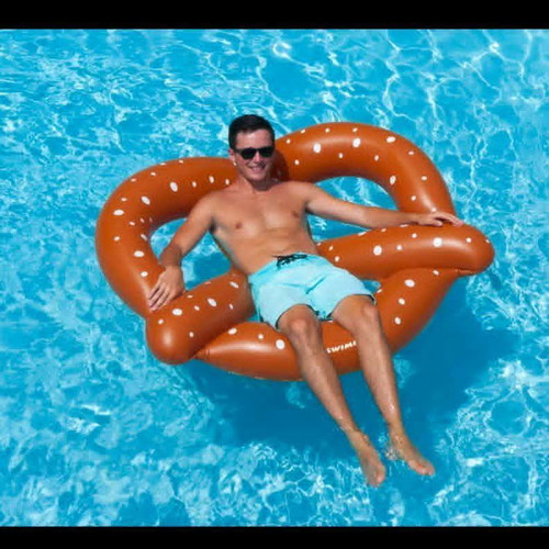 Inflatable floating ring 160x146 cm new