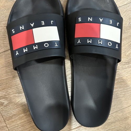 Tommy Jeans blue slippers size 44