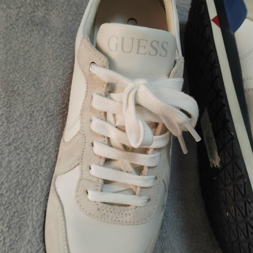 Guess men's casual shoes like new, beige, size 42