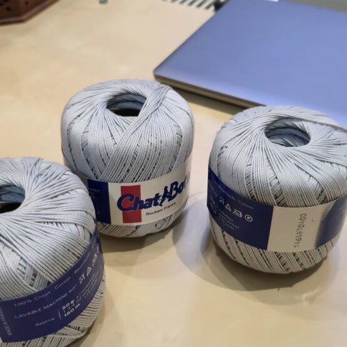 Vintage Chat Botté Fil d Ecosse knitting yarn set of 3 new
