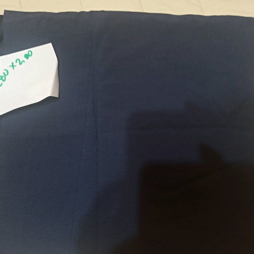 Dark blue thin synthetic fabric 2.80x2.80, new