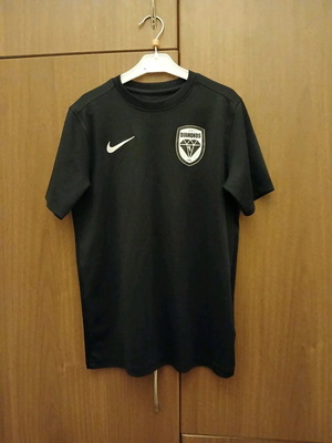 Nike Diamonds football jersey kids used, size M, black