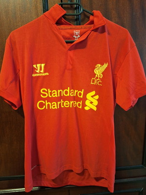 Φανέλα ποδοσφαίρου Liverpool 2012/2013 αυθεντική, σαν καινούργια, μέγεθος 2XL