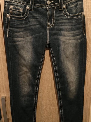 Miss Me women's jeans used, ankle length, blue, size S
