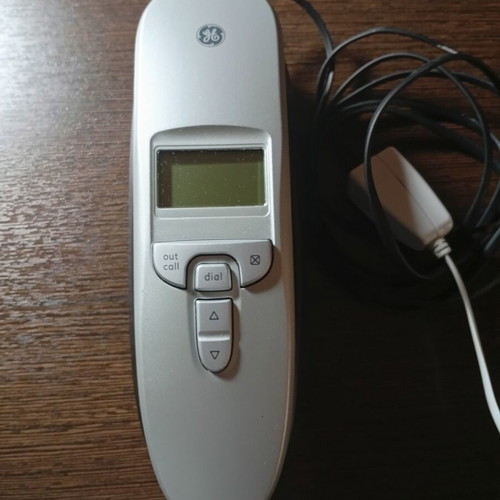 General Electric wired home phone like new, gray