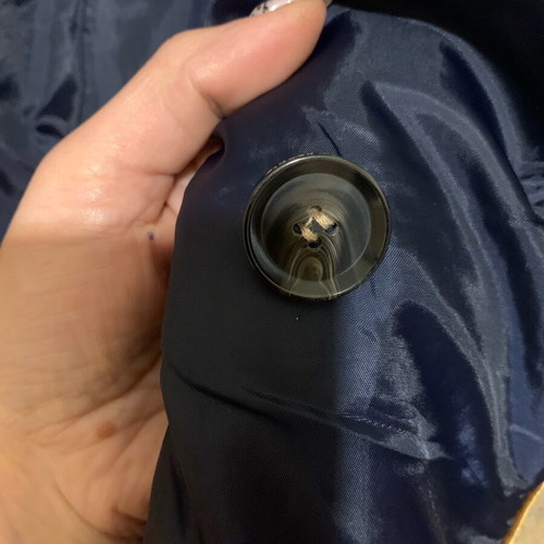 Italian coat like new, size 40, multicolored with unique design