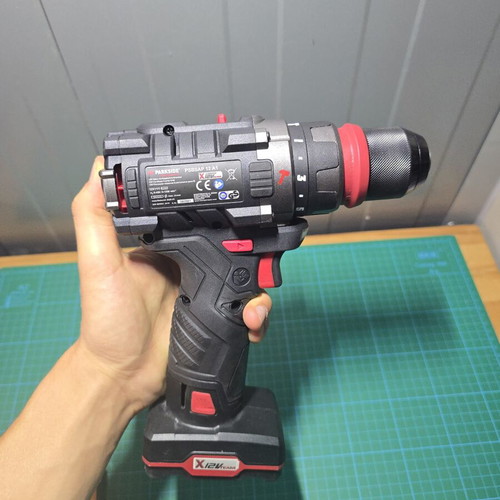 Parkside Performance Impact Drill 45Nm 12V with 4Ah Battery and Accessories like new