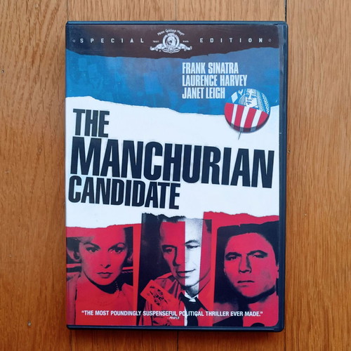 The Manchurian Candidate DVD μεταχειρισμένο, δράμα, θρίλερ χωρίς ελληνικούς υπότιτλους