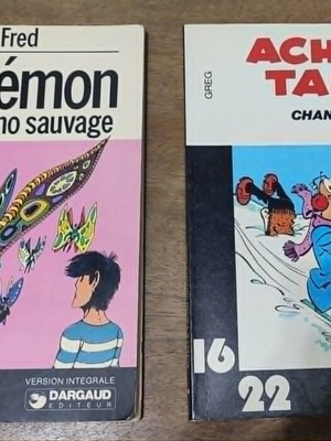 Dargaud French comic albums Philémon et le piano sauvage & Achille Talon chante Noël like new