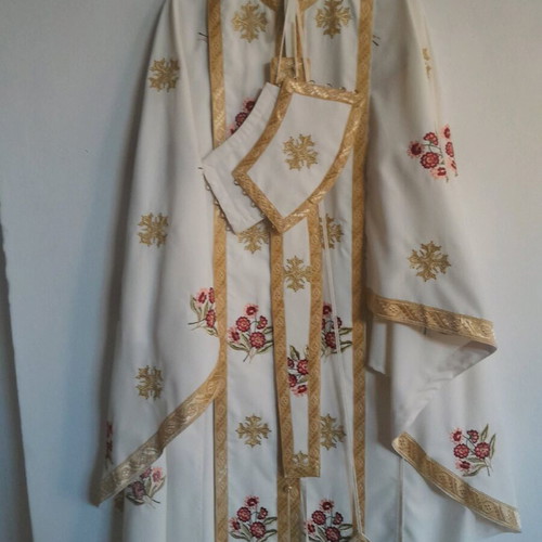 Priestly robe new with beautiful embroidery
