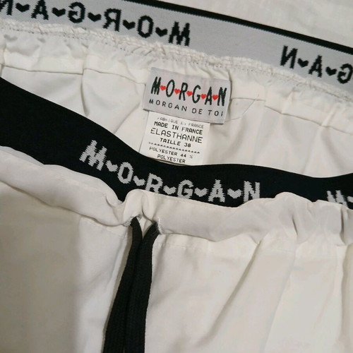 Morgan sports skirt new black and white with elastic waistband