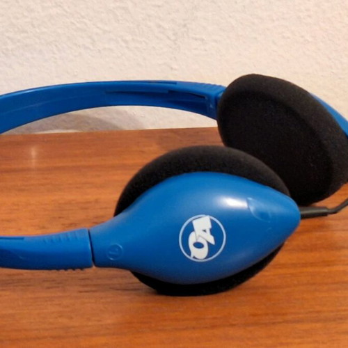 Olympic Airways headphones used for first class passengers