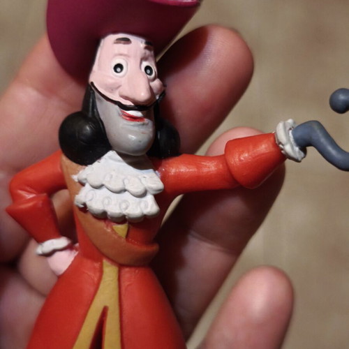Captain Hook figure used, Bullyland, 10 cm