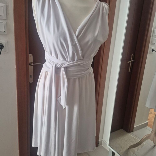 Rita Pateroni Dress used, white, ancient Greek style