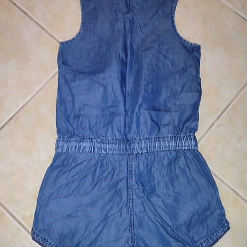 Donna Karan New York denim jumpsuit new, blue