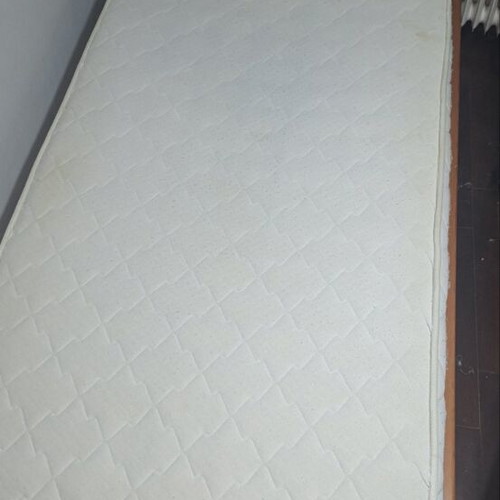 Two single beds with mattresses, Vasileiadis brand