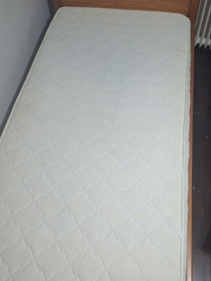 Two single beds with mattresses, Vasileiadis brand