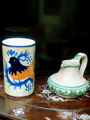 Kerameikos ceramic collectibles by Adam Stasinos used, 1950s set