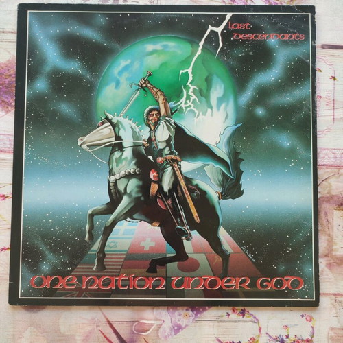 Last Descendants One Nation Under God LP used, metal