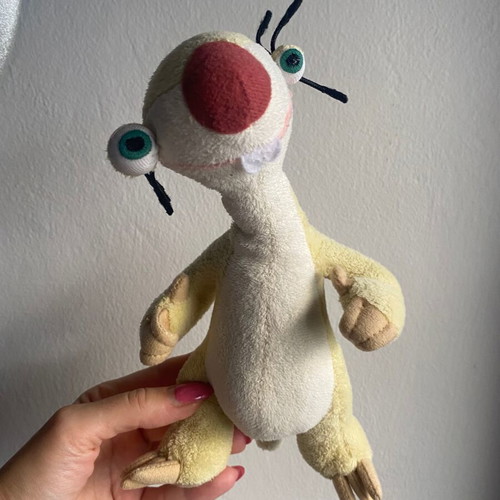 Sid Sidney plush toy from The Ice Age used, 20 cm