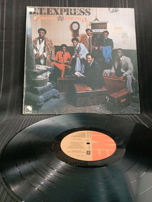 Function at the junction vinyl record used