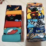 10 pairs of Carnaval socks, multicolor