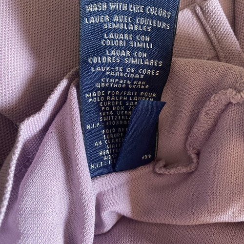 Polo Ralph Lauren Sport shirt like new, lilac, size S