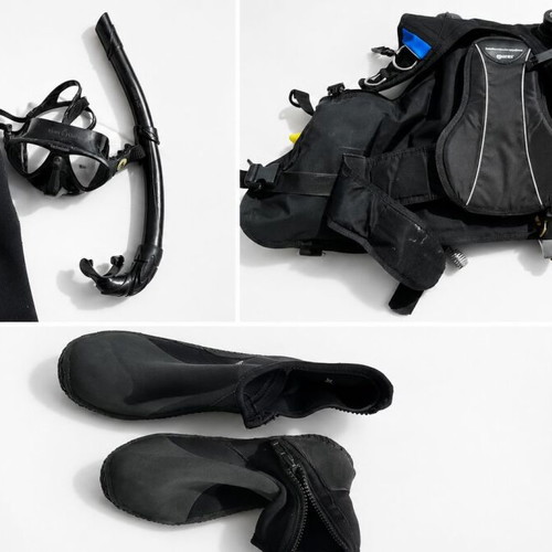 Complete Scuba Diving Equipment like new, branded set