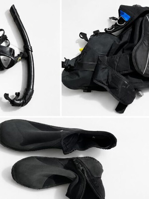 Complete Scuba Diving Equipment like new, branded set