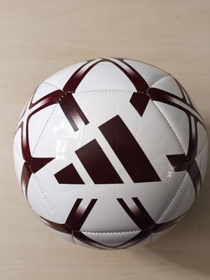 Μπάλα ποδοσφαίρου Adidas JH3745 μέγεθος 5 καινούργια, λευκή και μπορντό