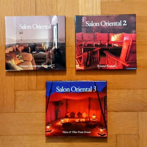 Salon Oriental pack of 3 cases with 6 CDs new