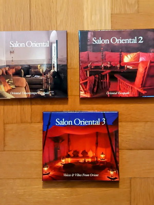 Salon Oriental pack of 3 cases with 6 CDs new