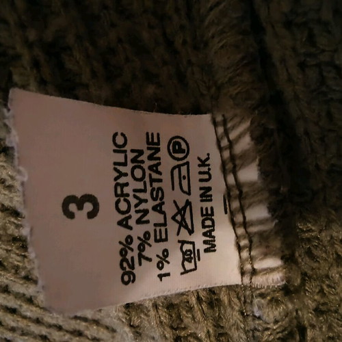 Whisper cardigan like new with Montgomery buttons and inner cord
