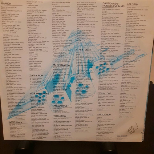 Boston Third Stage vinyl LP used, 1986 US pressing, rock