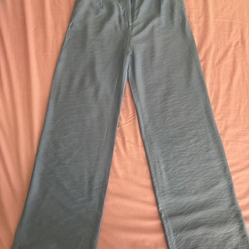 Karavan summer palazzo pants like new, turquoise, size S