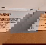  Led σποτ τοίχου χωνευτό τετράγωνο αλουμινίου