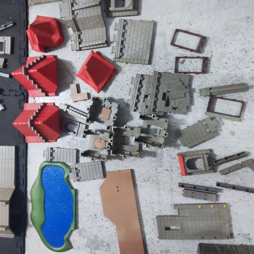 Playmobil Castle 3228 used, double set with minor missing parts