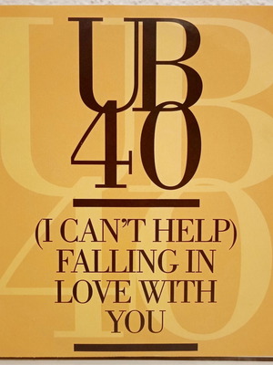 UB40 (I Can't Help) Falling in Love with You 7ιντσο maxi single, 1993