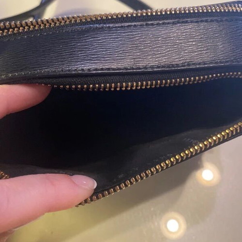 DKNY Bryant Logo crossbody bag new, black and beige