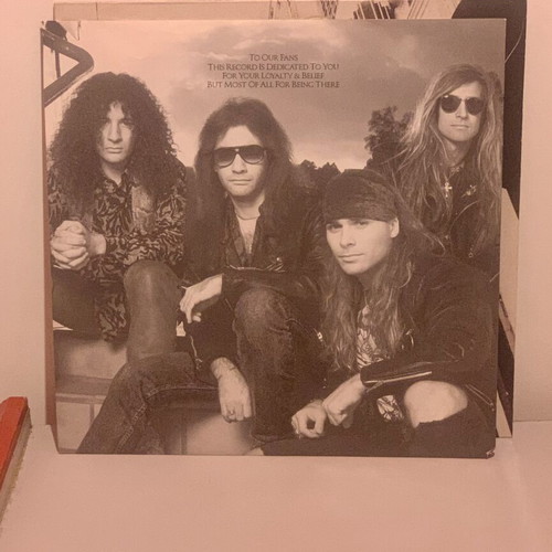 White Lion Mane Attraction LP original European press 1991 like new