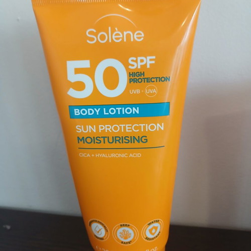 Solene Sunscreen SPF 50 Body Lotion 200 ml new
