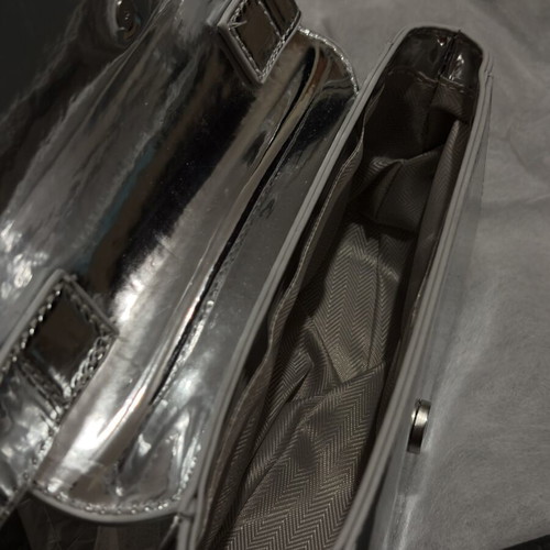 Diesel bag, small, silver