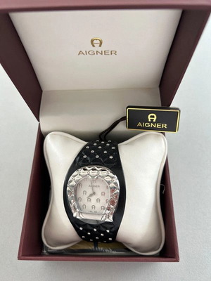 Aigner wristwatch women's new, black