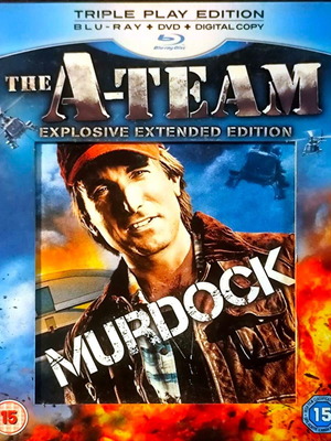 The A-Team Blu-Ray extended edition used, adventure genre