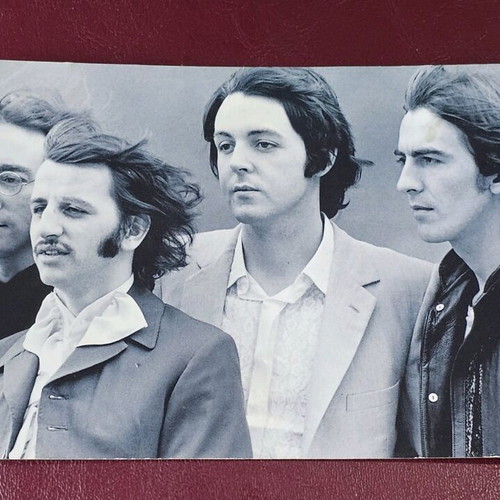 The Beatles Collectible Postcard used, official licensed product